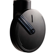 Grzałka GV 300W czarny RAL 9005 mat