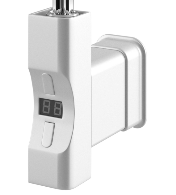 Grzałka GHE Eco 900W biały RAL 9016 połysk nakładka D