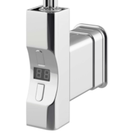 GHE heater Eco 900W Chrom D overlay 