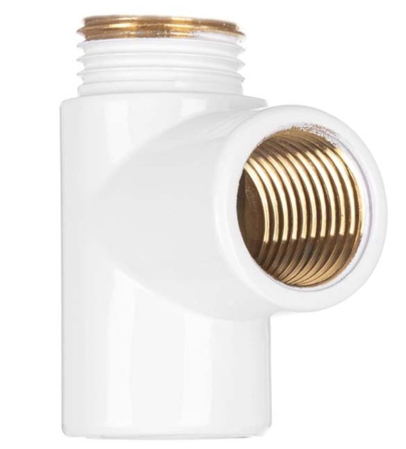 Trójniki biały RAL 9016 połysk