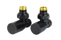 TULLY angle black control valve set