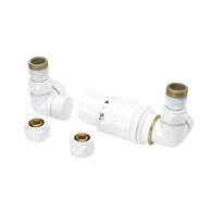 TULLY triaxial thermostatic valves set, white