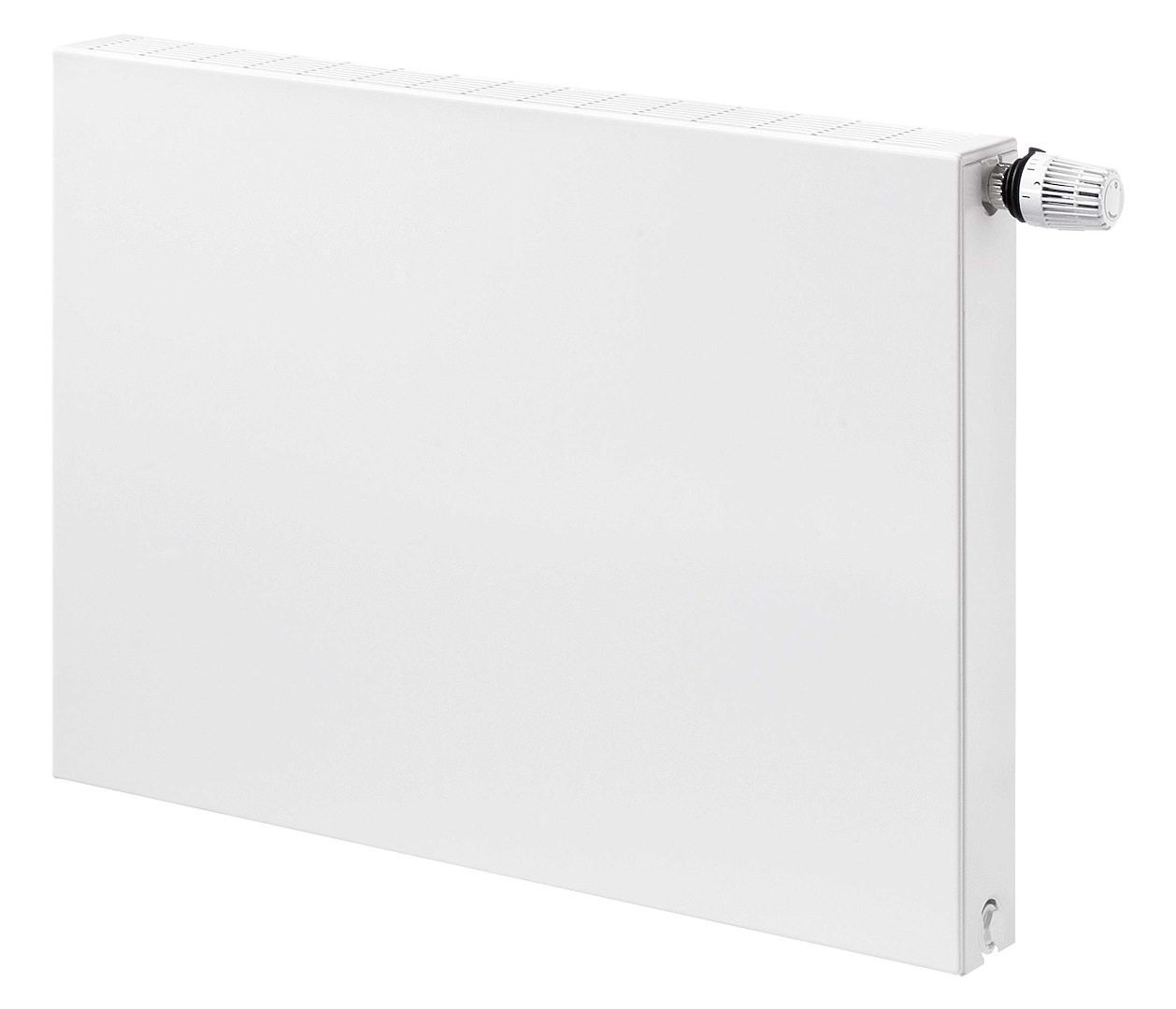 Plain P 2200x400 mm, typ11, 1377 W, white RAL 9016 gloss, right