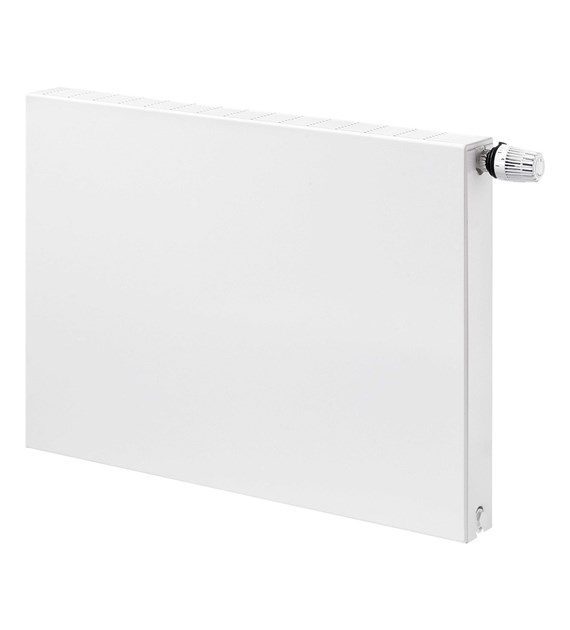Plain P 2600x400 mm, typ21, 2311 W, white RAL 9016 gloss, right