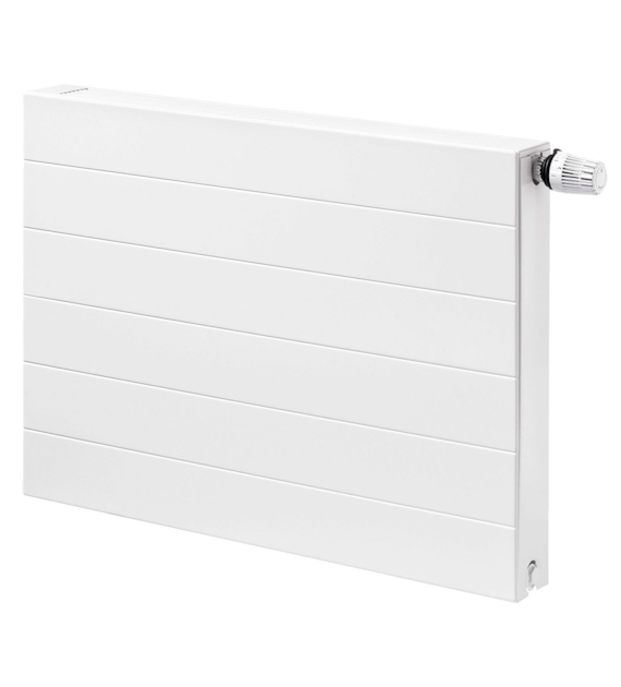 Plaine Art PS 700x500 mm, typ21, 727 W, biały RAL 9016 połysk, prawy