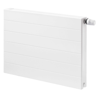 Plaine Art PS 1000x900 mm, typ21, 1649 W, biały RAL 9016 połysk, lewy