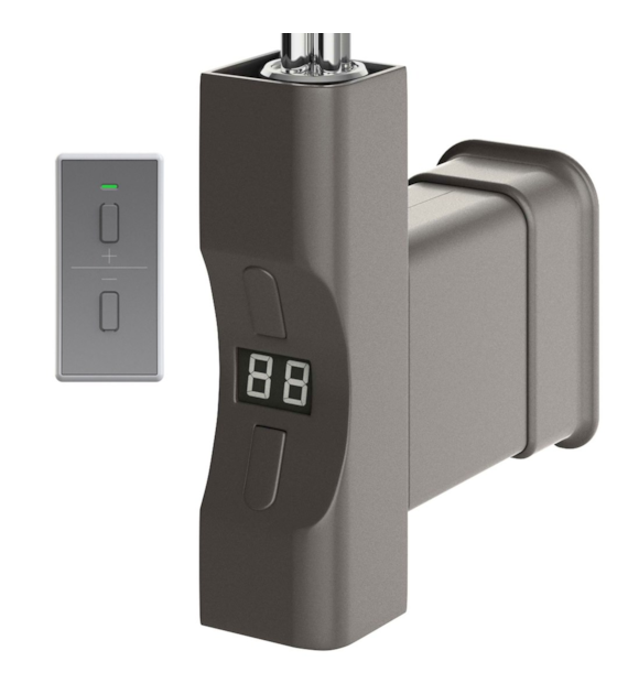 Grzałka GH Grzałka 600W GRAPHITE, Nakładka D, z pilotem