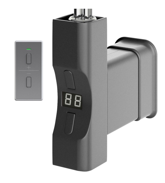 Grzałka GH Grzałka 900W ANTHRACITE, Nakładka D, z pilotem