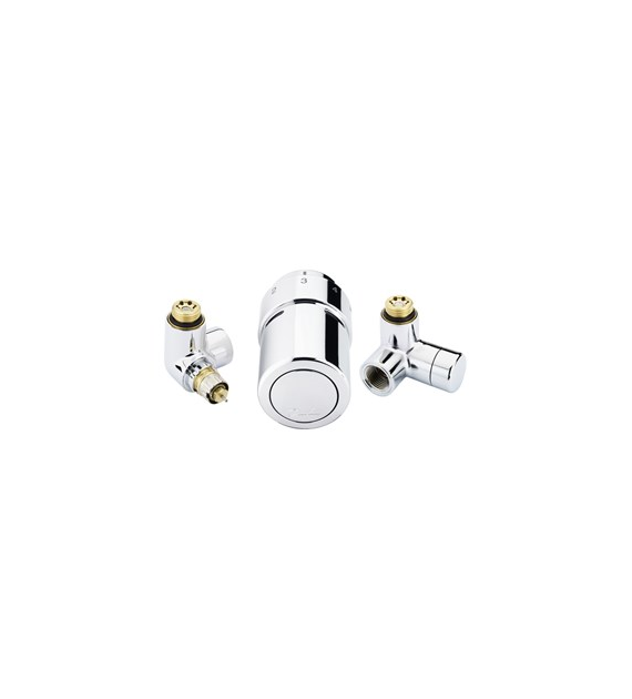 Zawory termostatyczne X-Tra Collection Danfoss lewy chrom