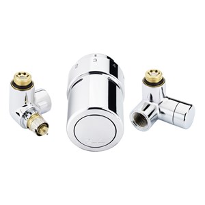 Zawory termostatyczne X-Tra Collection Danfoss lewy chrom
