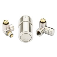 Zawory termostatyczne X-Tra Collection Danfoss lewy INOX