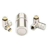 Zawory termostatyczne X-Tra Collection Danfoss lewy INOX