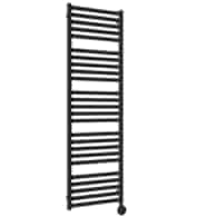 Suszarka EHB 0430 1450 czarny RAL 9005 mat prawy GV 300W